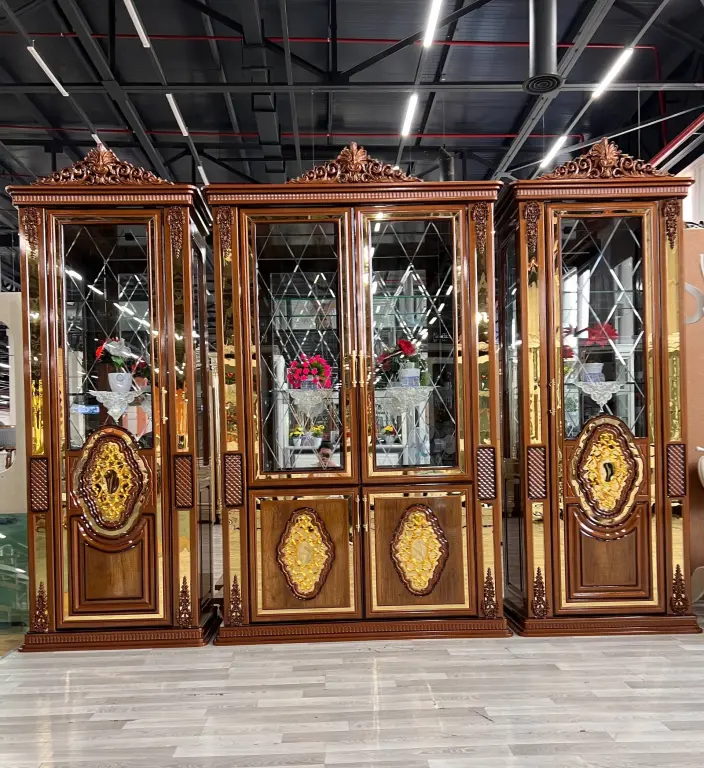 3 Qismli Bufet | Mehmonxona Uchun Hashamatli Mebel